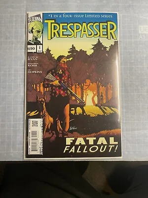 $65 • Buy Trespasser #1 & 4 OPTIONED!! ALTERNA COMICS! 1st APPEARANCE, KEY! LOW PRINT RUN!