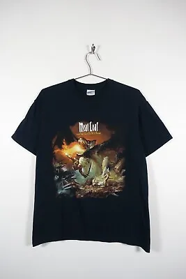 Meat Loaf 2007 Three Bats Tour Graphic T Shirt Short Sleeve Medium Mens • £42.74