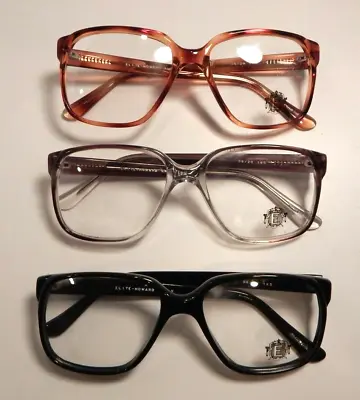 Vintage 3 Pc. Lot ELITE Howard Men's Asst Colors 54/20 Eyeglass Frame NOS #S51a • $2.99