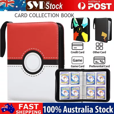 400 For Pokemon Card Spots Binder Album Book Card Collectors Holder Case Cards • $22.95