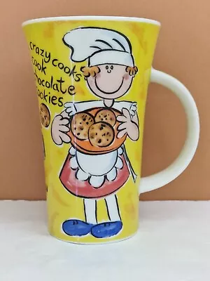 DUNOON ~JANE BROOKSHAW - CRAZY COOKS ~  Stoneware Mug • £12