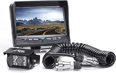 7  Backup Camera System With Quick Connect Kit For Fifth Wheels Trailers RVs • $429.99