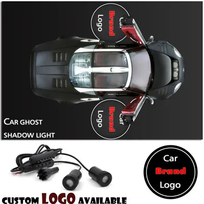 Wire Brand Logo Car Door Laser Welcome Courtesy Ghost Shadow Projector Light • $16.56