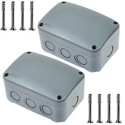 Outdoor Project Box Electrical Enclosure IP66 Waterproof Dustproof Project 2Pack • $38.42