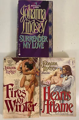 JOHANNA LINDSEY Historical Romance Books VIKING HAARDRAD Family Trilogy • $32