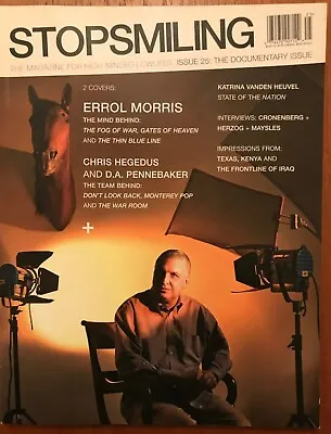 STOPSMILING Stop Smiling Magazine: No 25 The Documentary Issue Errol Morris  • $15
