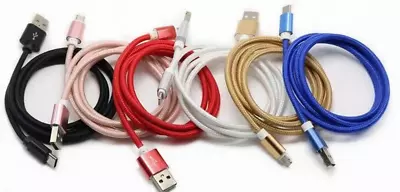 $8.99 • Buy 3Pack 6 Foot Extra Long 8 Pin USB Charger Cable Cord Fits IPhone 8 7 6 Plus 5S 5