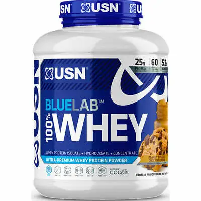 £57.99 • Buy USN 100% Premium BlueLab Whey Protein Powder -Caramel Chocolate 2kg