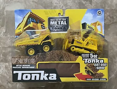 Tonka - Metal Movers Combo Pack - Dump Truck & Bulldozer Sealed • $35