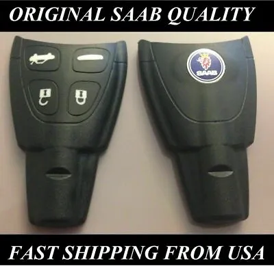 Saab 9-3 KEY FOB SAAB ORIGINAL FACTORY QUALITY WITH EMBLEM Remote Key Shell • $19.97