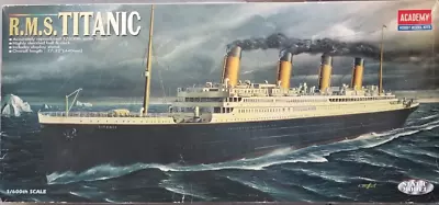 Academy Minicraft HMS Titanic Plastic Ship Model Kit 1/600 Scale Sealed Parts • $28.49