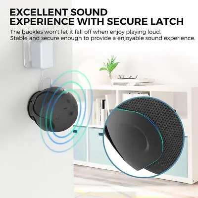 Securely Mount And Stand Your 4th5th Gen Echo Dot With Our Wall Mount Hot O4 • $17.96