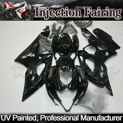 Painted Fairing Kit For Suzuki GSXR1000 2005 2006 Vivid Black ABS Injection Body • $349.99