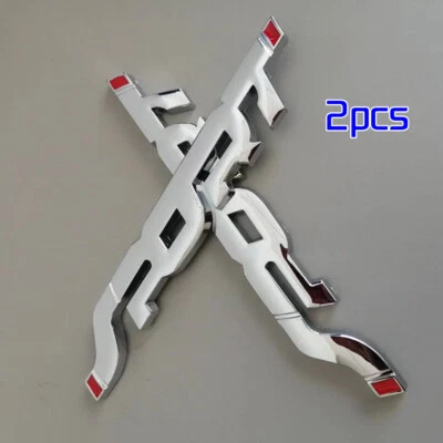 $5.70 • Buy 2pcs Car Metal 3D Silver SPORT Logo Emblem Badge Sticker Trunk Bumper Decal US