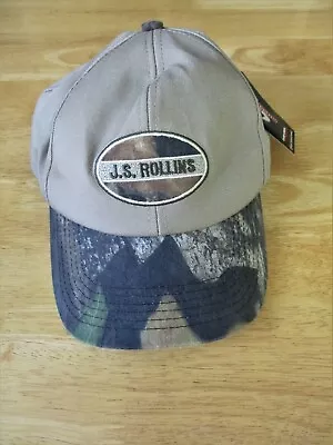 New  Mossy Oak HAT /CAP J.S. Rollins Embroidery Front  -Camo/Snapback Tags • $7.50