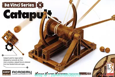 Academy 18137 Da Vinci Catapult Machine (Plastic Model) • $30.70