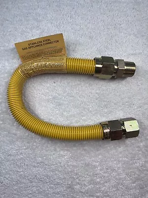 18” Stainless Steel Flexible Gas Line • $18