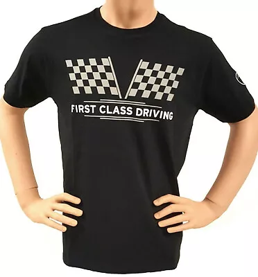 Motorsport Lamborghini Men's Pilota First Class T-Shirt Black L - XL - XXL • £19.21