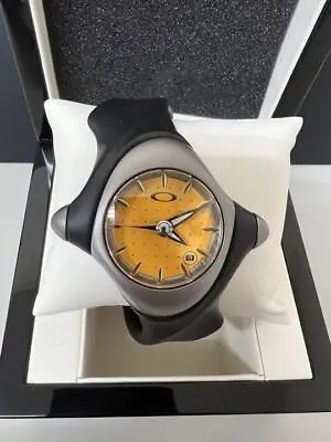 Oakley Bullet Yellow Titanium Wristwatch Working • $698.54