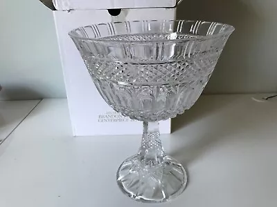 Shannon Crystal Godinger  12.5  Tall Pedestal Bowl Centerpiece Made In Slovakia • $39.99