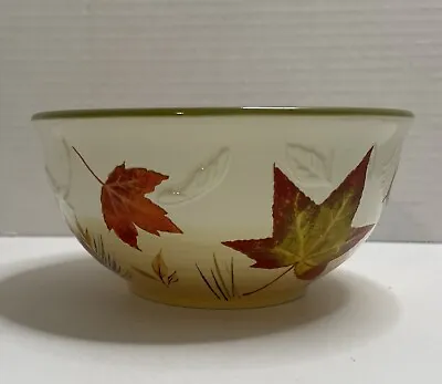 $32 • Buy Longaberger Pottery Fall Foliage  Bowls  1 Set Of 2