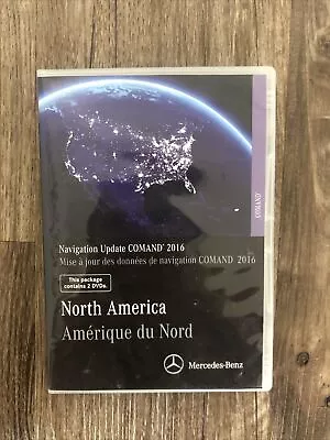 Mercedes-Benz North America Navigation Update COMAND 2016 V15 2-DVD Set OEM • $39.99