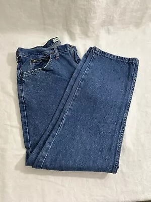 Men’s Lee Regular Fit Jeans Size 34 X 30 Straight Leg 5 Pocket • $10