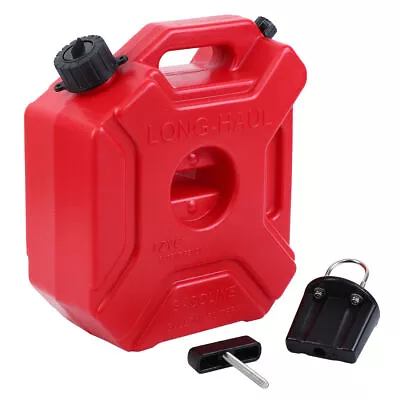 ⭐5L Motorcycle Portable Gas Tank Jerry Can For Honda KTM BMW Street ATV Off Road • $39.40