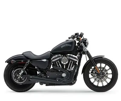 Cobra 6472B Black 4  El Diablo 2-Into-1 Exhaust System 07-13 Harley Sportster XL • $829.76