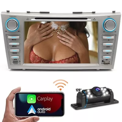 8  Car Stereo Radio Wireless CarPlay For Toyota Camry 2007-11 Android/Apple DVD • $149.29