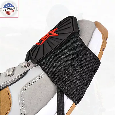 Men Motorcycle Gear Shift Shoe Protector Guard Boot Cover Shifter Protective Pad • $5.99