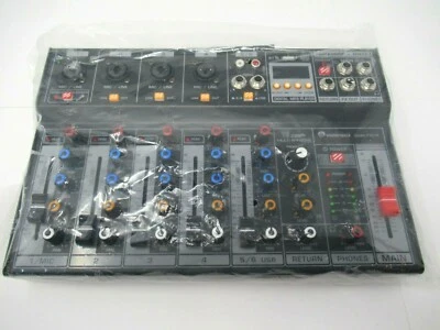 £82.32 • Buy Mixer Studio-7 Kit-W Channel Studio Audio Mixer USB Mixing Console NEW