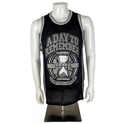 A Day To Remember Basketball Jersey Men's Small ADTR 2nd Sucks Basketball • $38.24