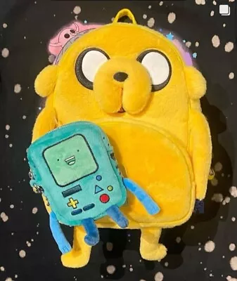 Adventure Time Jake Cosplay Backpack & BMO Coin Purse NWT • $129.99