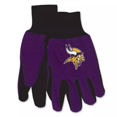 Minnesota Vikings 2 Tone Non-Slip Utility Gloves  • $9.99