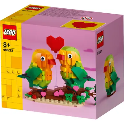 £16.99 • Buy LEGO Valentine Lovebirds 298 Piece Building Gift Set 40522 For Ages 8+