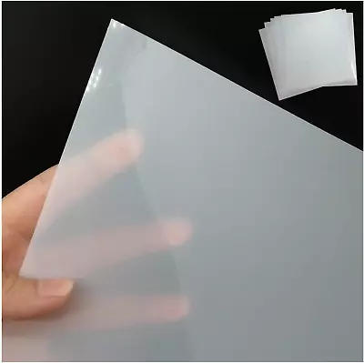 BANLTRE 12 Sheets 7.5 Mil Mylar Sheet 12 X 12 Inch Milky Translucent  • $23.41