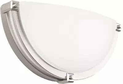 13 Inch Dimmable LED Wall Sconce Half Moon Wall Light Fixture 3000K/4000K/5000 • $50.88