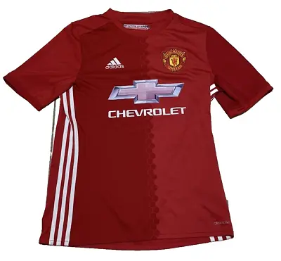 Manchester United Jersey Size 15-16 Y Zlatan Ibrahimovic Adidas Soccer EPL • $30