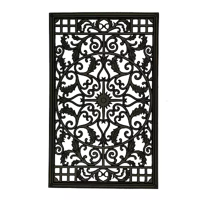 Nuvo Iron RECTANGLE DECORATIVE GATE FENCE INSERT ACW61 FencingFenceGatesHome • $96.99