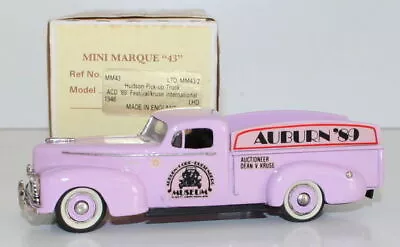 Minimarque 1/43 - 1946 Hudson Pick Up Truck Acd 1989 Festival Kruse Int Auburn • $391.50