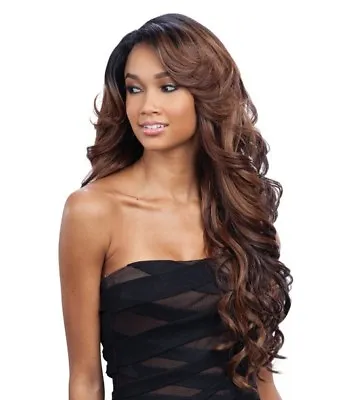 $39.91 • Buy Karissa By Freetress Equal Deep Invisible 'l' Part Synthetic Lace Front Wig