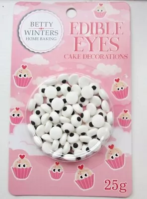 Edible Eyes Cake Decorations Cupcake Topper Edible Icing Eyes Animals People • £3.79