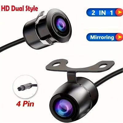 4 Pin Reversing Car Rear View Backup Parking Camera HD Night Vision Waterproof • $9.99