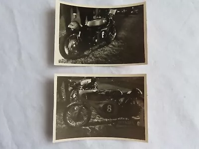 2 Vintage Honda Motorcycle Photographs • $6.19