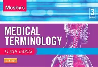 Mosby's Medical Terminology Flash Cards 3e - Cards By Mosby - GOOD • $15.03