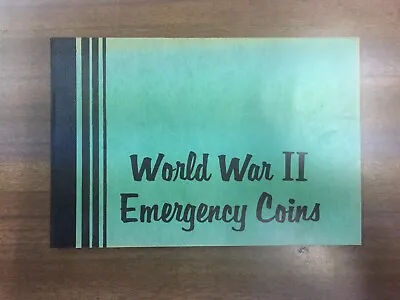 Vintage Meghrig Coin Folder # G-31 For World War II Emergency Coins • $24.95