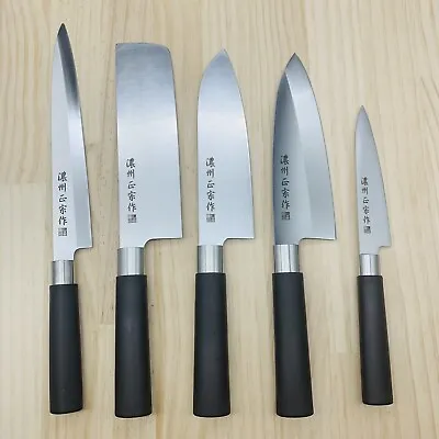 $149.99 • Buy Unused Item Lot Of Five Japanese Chef's Kitchen Knives Set 濃州正宗
