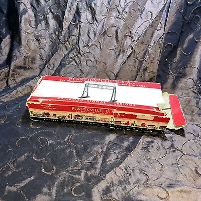 Rare 1950's Plasticville USA Model Railroad Signal Bridge For Model Train Sets • $12