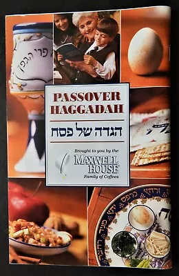 2001 PASSOVER HAGGADAH Maxwell House Coffee Kosher Prayer Books Seder Jewish • $5.99